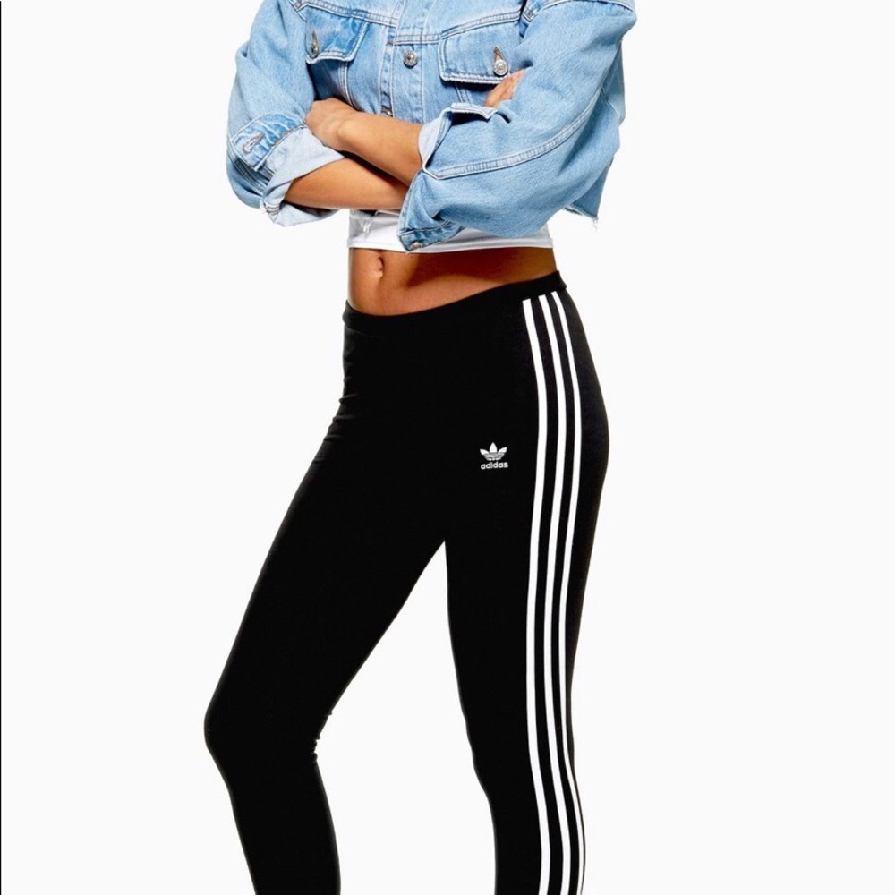 Adidas 2 stripe leggings